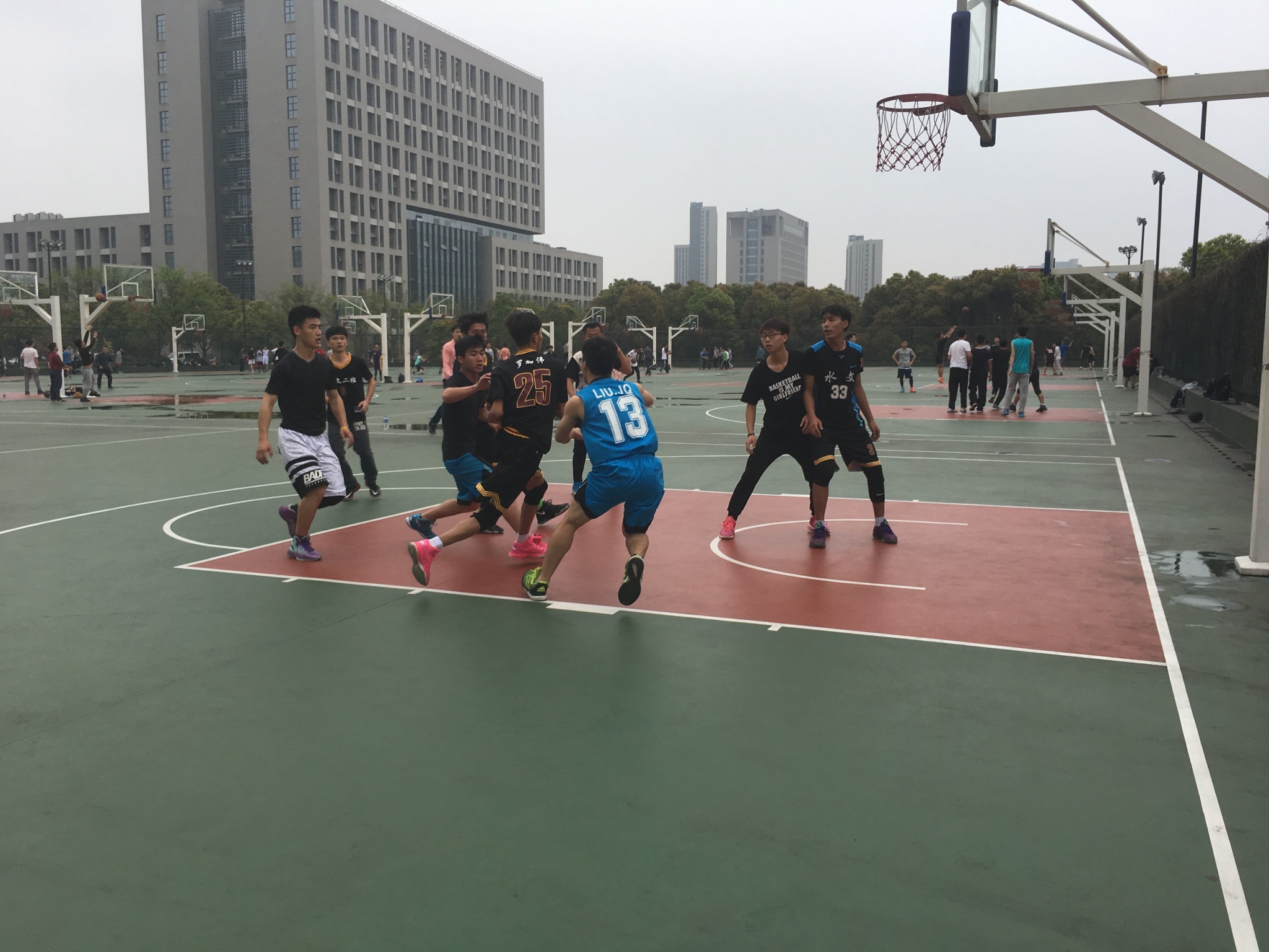 我院举办水文杯篮球赛决赛
