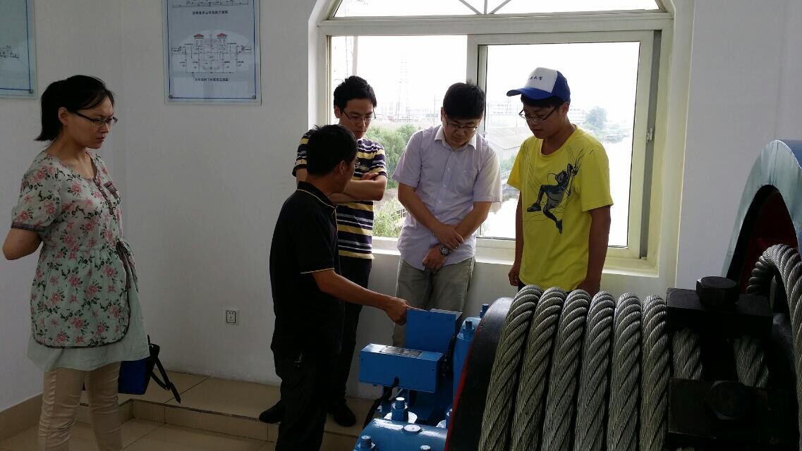 水文院赴通州实践小分队进行参观与校友座谈活动—— 2014水文水资...