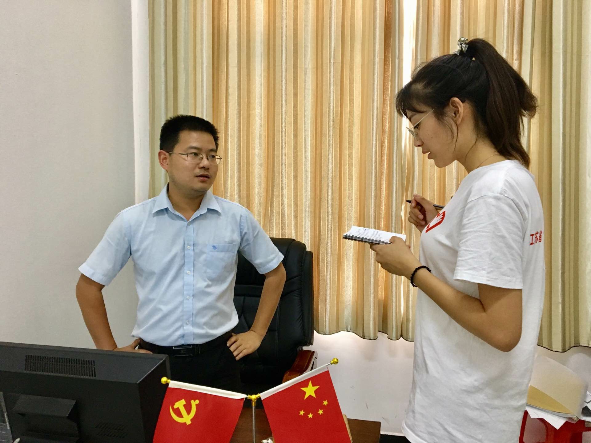 水文院赴巢湖调研队在刘河社区开展宣讲采访活动——2017水文水资源...