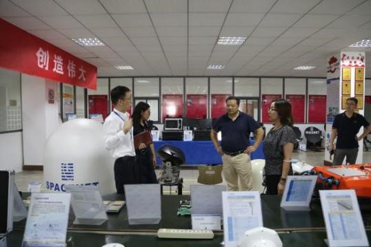我院赴南京中网卫星通信股份有限公司开展专题调研