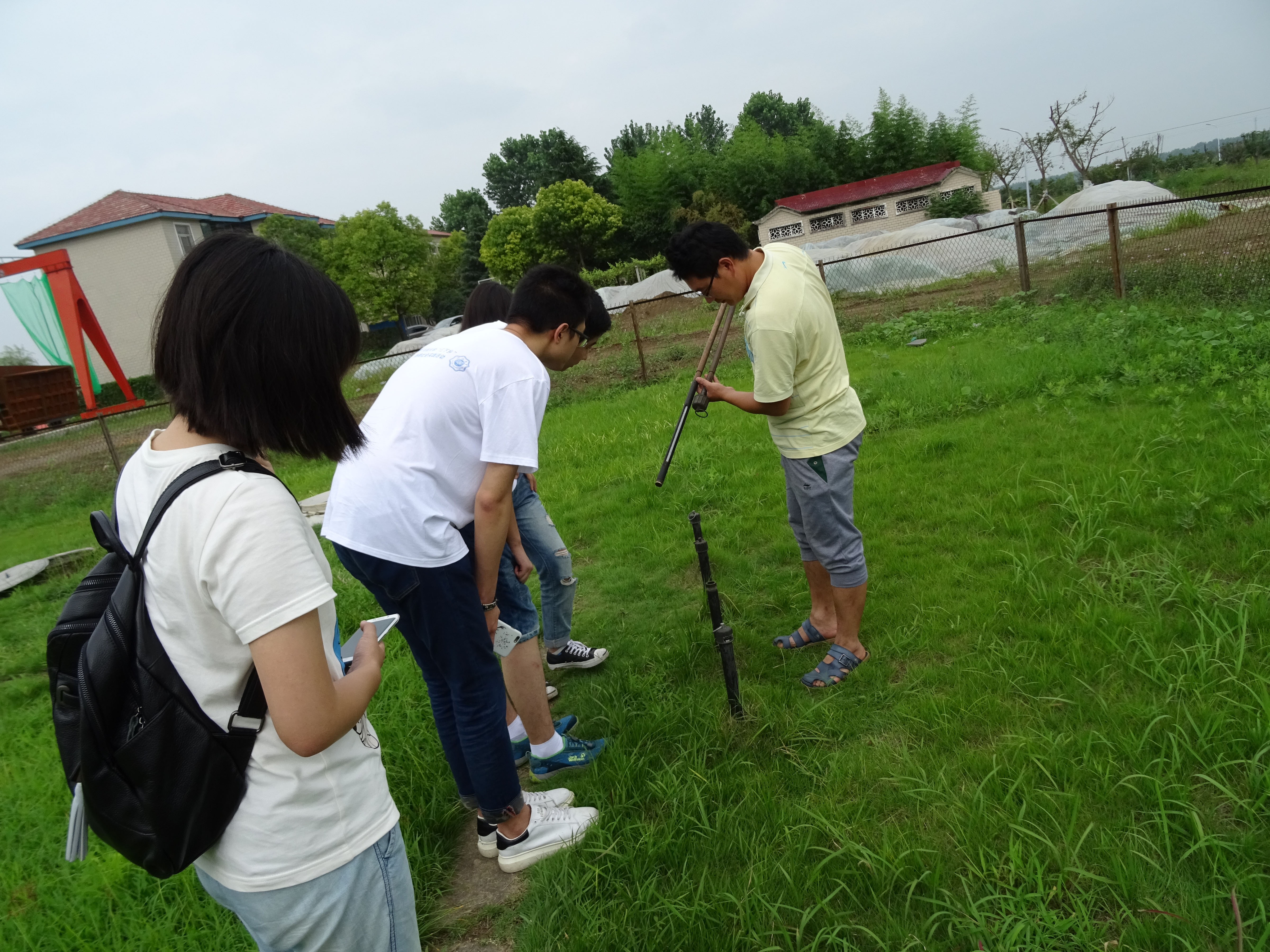 水文院赴蚌埠市淮河调研团考察水文实验站、农水试验站——2016水文...