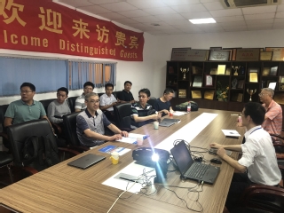 我院赴江苏省卫星应急通信服务基地开展合作交流调研