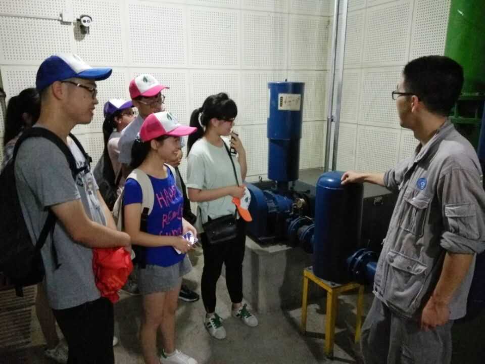 水文院赴杭州水韵环境保护小队参观长桥溪生态修复公园——2017水文...