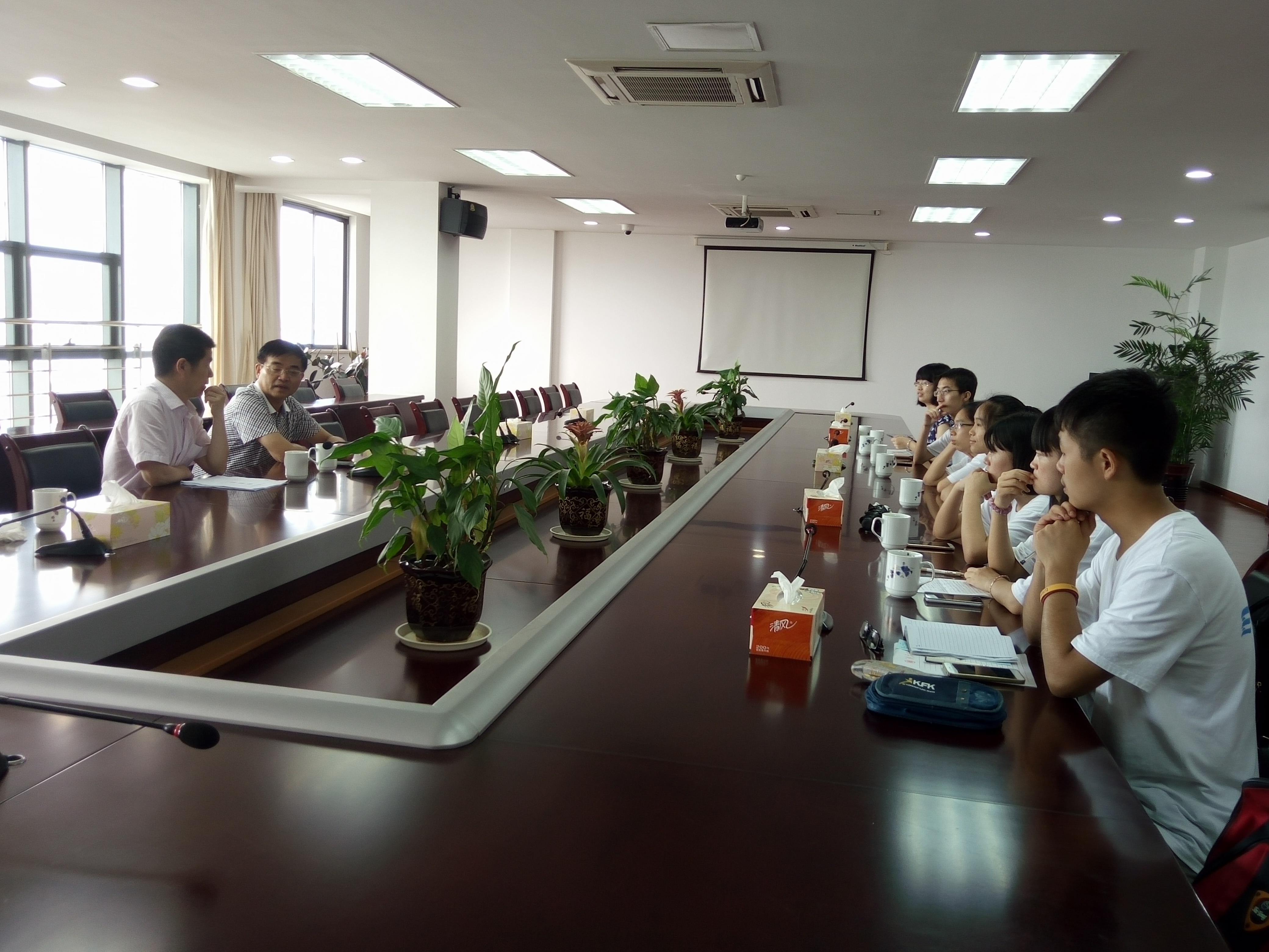 水文院赴常熟市实践调研团受到热情接待——2016水文水资源学院暑期...