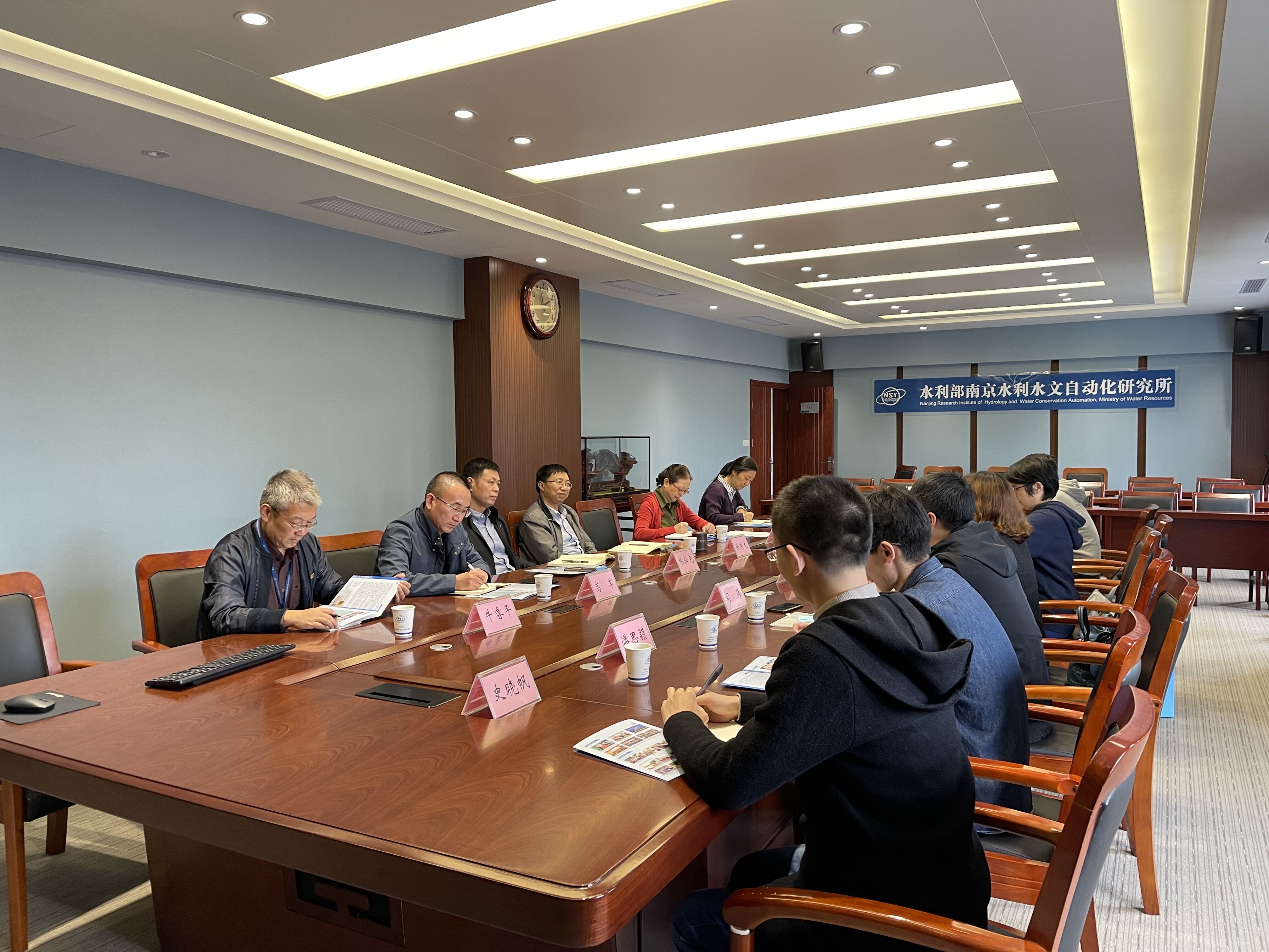 我院赴水利部南京水利水文自动化研究所研究生联合培养基地走访调...
