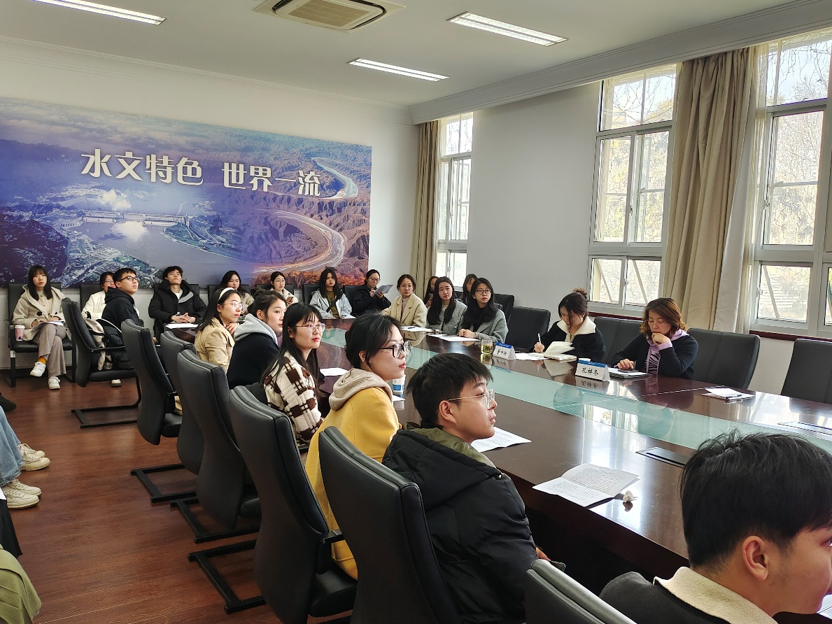 水文水资源学院研究生会召开2022-2023学年第一学期述职评议会议