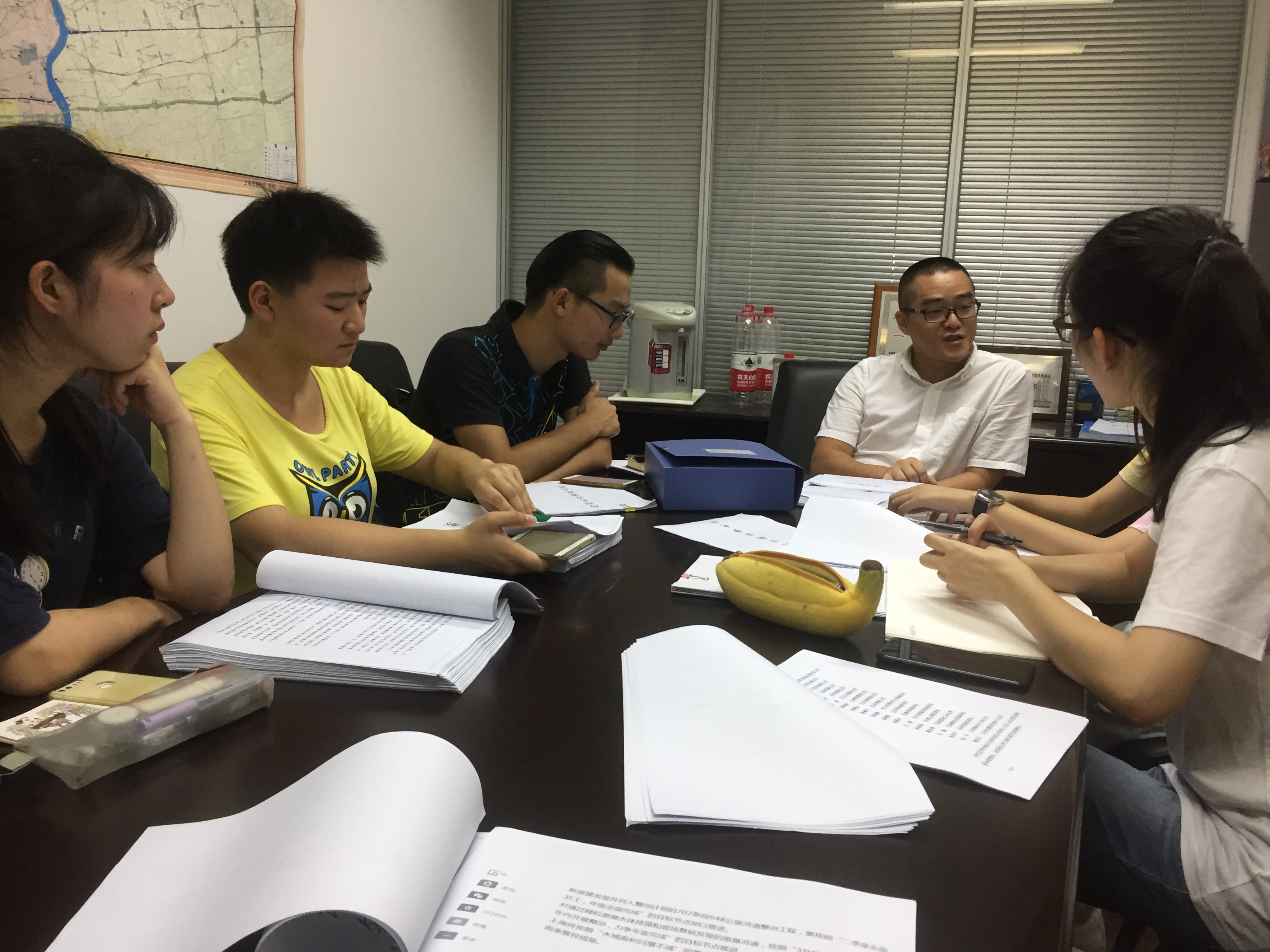 水文院赴上海“河长制”调研小分队走访上海市水务局河长办公室——...
