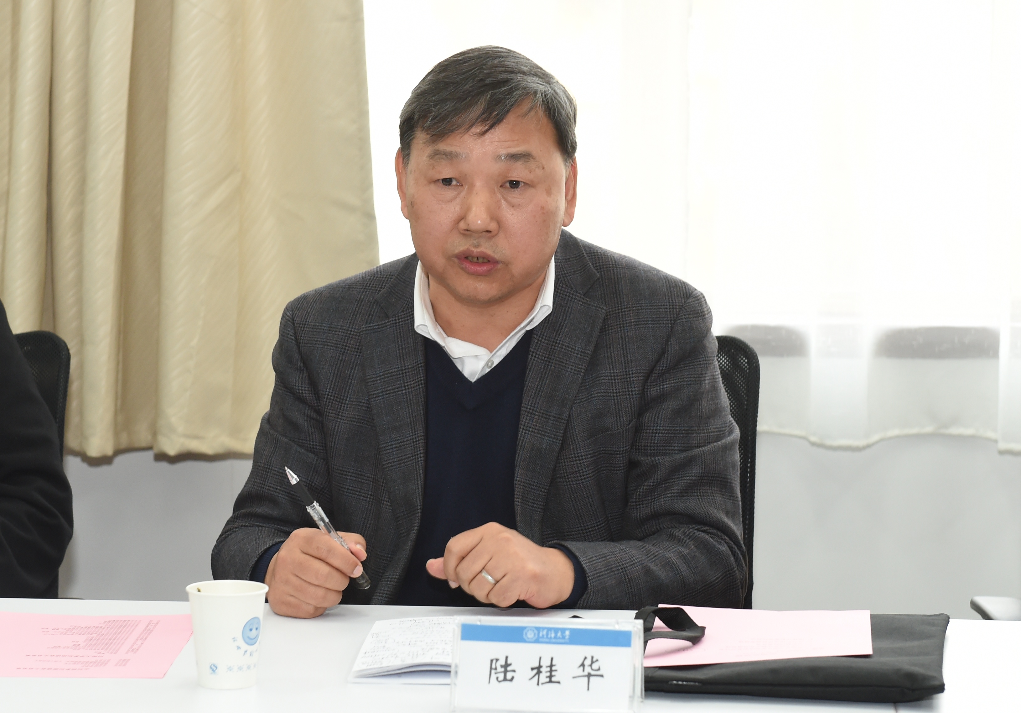 水利部陆桂华副部长莅临我院指导工作