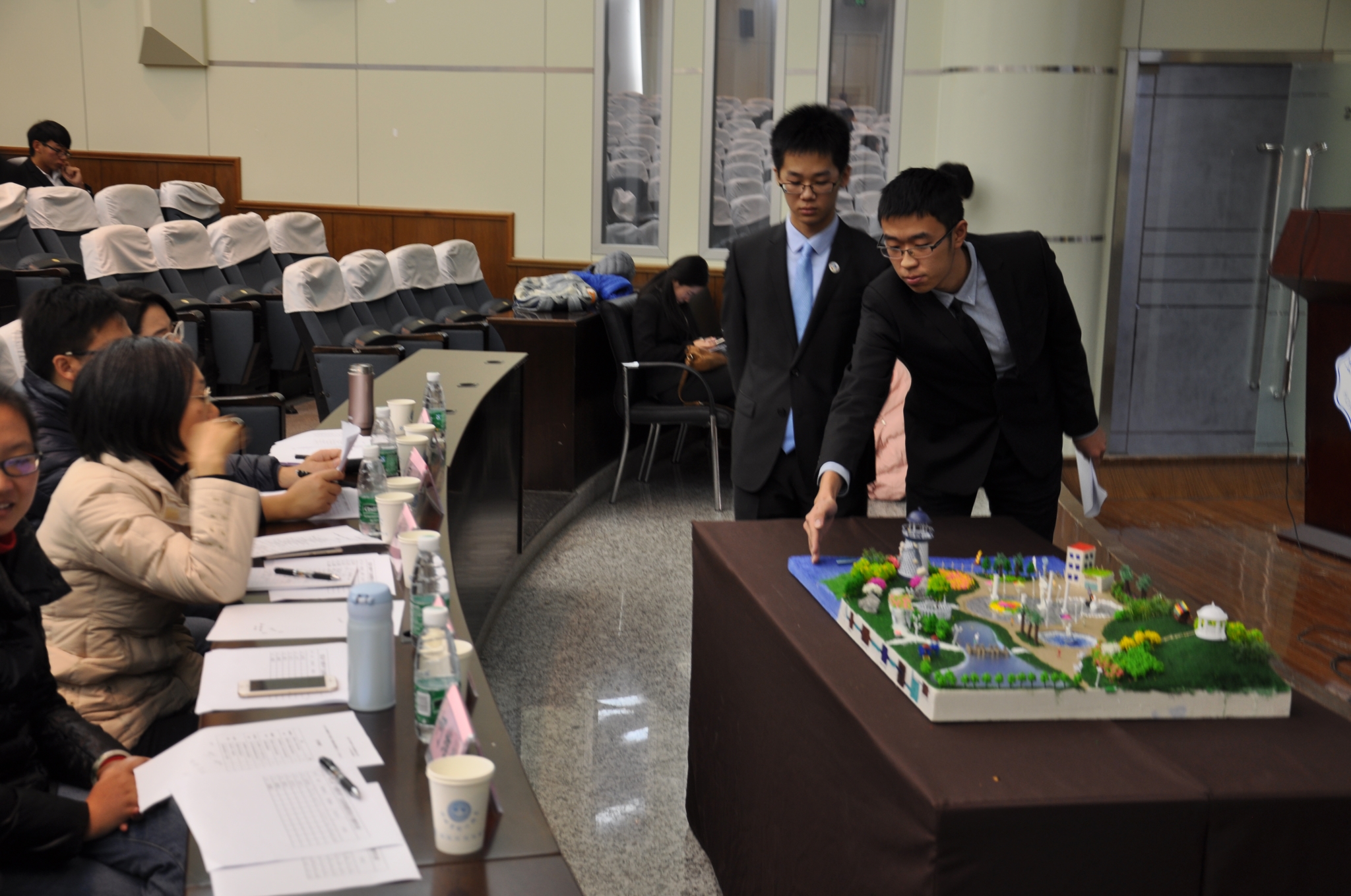 我院举办第五届“水模年华”生态景观模型设计大赛决赛