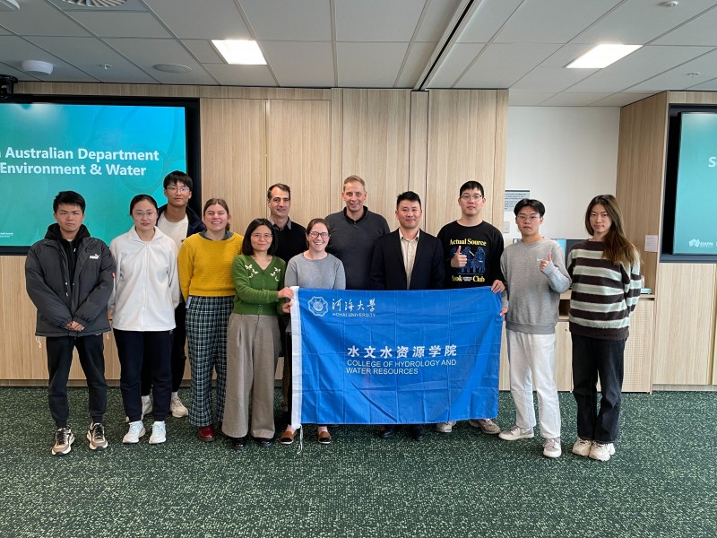 河海大学水文学院师生赴澳大利亚阿德莱德开展流域保护与水安全科考活动