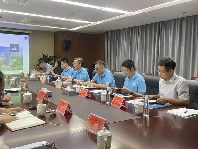 校党委副书记郭继超带队赴江苏淮阴水利建设有限公司开展专题调研