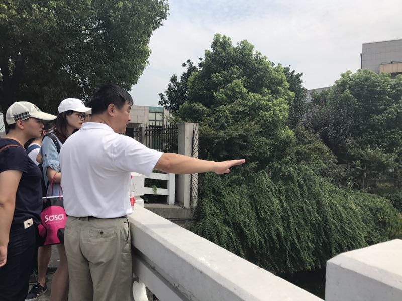 水文院赴上海“河长制”调研小分队实地考察多段河道——2017水文水...