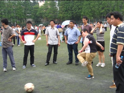 我院参加2013年河海大学教职工趣味运动会